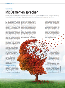 Artikel im Deutschen Ärzteblatt: Mit Dementen sprechen